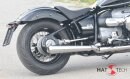 HATTECH Auspuff - LEGEND CONE  25 - Schalldämpfer mit Anbauteilen für die BMW R18 Modelle auf original Krümmer - EU-Typgenehmigung gebürstet & Anlauffarben an den Sichtschweißnähten