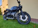 - SIDEPIPE_GB25-1QR- HATTECH Komplettanlage für BMW R 80, R 80RT, R 100 RS, RT Monolever Modelle  ab `85   Komplettanlage mit Interferenzrohr, Krümmer und Schalldämpfer - Mit EG-ABE