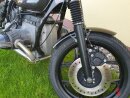 - SIDEPIPE_GB25-1QR- HATTECH Komplettanlage für BMW R 80, R 80RT, R 100 RS, RT Monolever Modelle  ab `85   Komplettanlage mit Interferenzrohr, Krümmer und Schalldämpfer - Mit EG-ABE