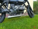 - SIDEPIPE_GB25 - HATTECH Komplettanlage für BMW R 65, R 80, R 80RT, R 100 RS, RT Monolever Modelle  ab `85   Komplettanlage mit Krümmer und Schalldämpfer - Mit EG-ABE poliert