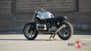 HATTECH Auspuff - PureCraft Schalldämpfer mit 4-1 Collector HIGH Position Schalldämpfer für BMW K100 / K100 RS/RT/LT 66 kW