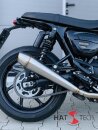 HATTECH Auspuff - GUNBALL OYK - Euro 5 - Schalldämpfer mit Anbauteilen für TRIUMPH Speed Twin / Thruxton 1200 / R / RS  auf original Krümmer - EU-Typgenehmigung #1