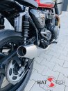 HATTECH Auspuff - GUNBALL 100  - Euro 5  - Schalldämpfer mit Anbauteilen für TRIUMPH Speed Twin / Thruxton 1200 / R / RS auf original Krümmer - EU-Typgenehmigung #1